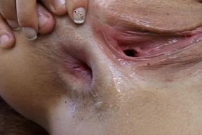 Double penetrated teen enjoy outdoor threesome