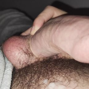 jerking off during the night and cumming