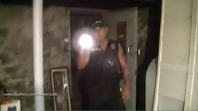 COP BUSTS GIRL AND MAKES HER PAY FOR HER CRIME