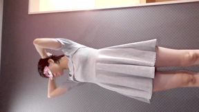 Mayu No63, Deepthroat, Striped Panties Sailor Clothes, Anal Tail