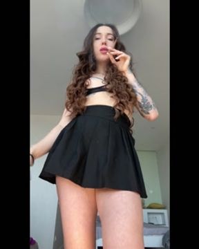 Smoking and peeing on your face