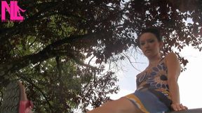 Sensual Dangling in My Pink Birkenstock Flip Flops