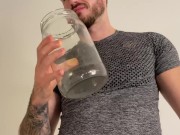 Macrophilia - tiny cum slave