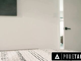 PURE TABOO Pervert Rose Carter Sneaks In & Replaces Her Stepdads Masturbator Whilst Hes Blindfolded