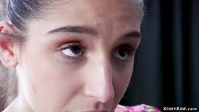 ”Stepmum shoes teen rough anal sex”