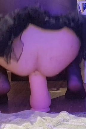 Big Dildo in My Ass