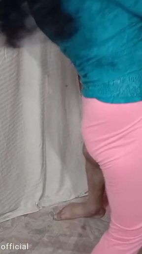 Long Black Haired Stepbrother Dances with Desi Stepsister