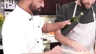 Dominant Chef Fisting Apprentices Ass - Food Porn Parody