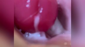 Dirty-talk anal fuck - Look from inside!