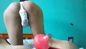 Sissy Teen 18+ Shows Off Mommy’s Lingerie in Steamy Solo Session