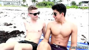 Gay beach boys