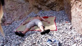 Lidya Rogue in wild outdoor unstaged threesome