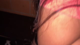 Horny wife wants a facial and seduces her neighbor to fuck her wet pussy