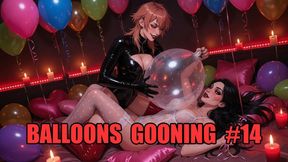 Balloons Gooning #14: Latex Tension Overload
