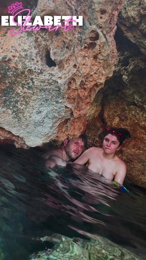 Trans Fucks Guy's Ass In A Secret Cave