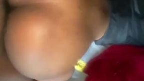 My big Big booty bestfriend had to be quiet her bf in the living room waiting  (James Deen)