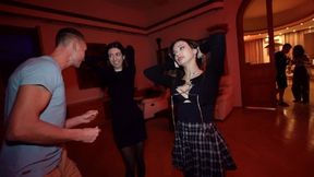 Swingers Club Party - Hardcore Sex With Horny Brunette Katty West