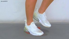 Ambers Trample Workout 2: Nike Air 270's - Feet Cam - Extreme Cock Trampling - CB48FC