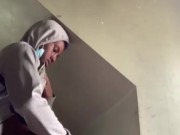 St8 Guy Jerks-off till He Nuts at Construction site(got caught)