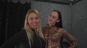 Ballbusting with Nikki Cruel and Miss Lith Domina