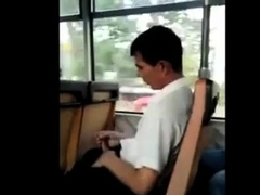 caught jerking off in the bus