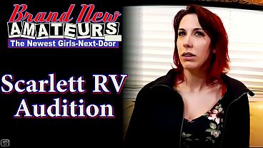 Curvy Redhead Scarlett Foxx Sloppy Deepthroat Gagging Intense Pound!