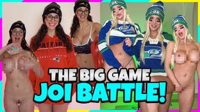 🏈💦 BIG GAME JOI BATTLE! Renee and Tara COMPETE to see who can make you cum first,!💦🏈 [SUBS GET 60% OFF!]