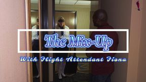 Sexy Flight Attendant Fiona FA gets the Sir Maxximus Experience during a hotel room mix up