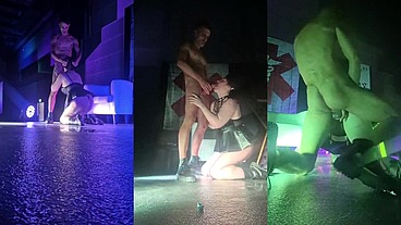 Lisbon Erotic Festival 2025, GiovanniXL and Emmita Smail hard sex, domination