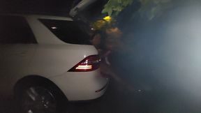 he gives me a ride and fucks me in the parking lot.