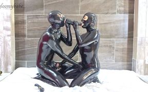 Double Dildo Fun, Part 1 - Alex Latex