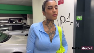 Neighbor Wanted Me to Take off Condom to GAPE Her ASS RAW &amp; and Creampie Her!? | Peter Hooke Ravyn Alexa