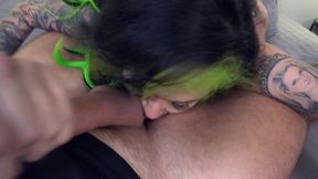 busty tatted babe xwife karen gets dicked down till facial