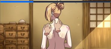 Kunoichi Trainer - Naruto Trainer v0.21.1 Part 119 Sexy Blonde Secretary Stocking by Loveskysan69