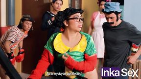 Bunch of Hot Inkas Getting Fucked During Wild Theatrical Production