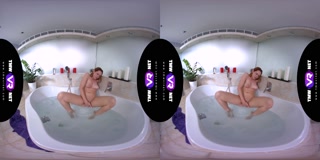 TmwVRnet.com - Candy Red - Soapy masturbation in a bath