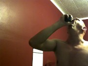 piggy blowjob practice with toy 9/4/18