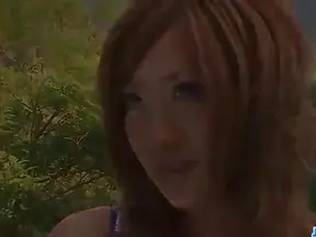 Outdoor Encounter: Aika Gets Naughty Alongside Horny Male Partner