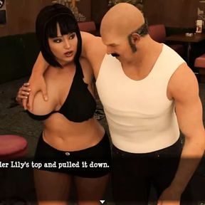 Lily Of The Valley: Married Housewife Works As A Slutty Waitress - Ep36