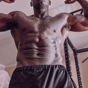 Big Black Cock Worship Hallelujah Johnson Masturbating Cumshot