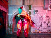 Morrigan Muscle Growth (Lighting Test)