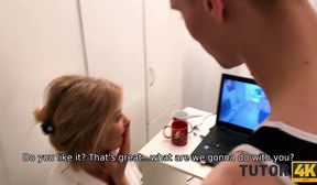 tutor4k smart buddy manages to turn lesson into awesome sex with tutor