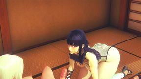 boruto hentai futanari - hinata sucks tsunade dick - japanese asian manga anime game porn