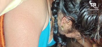 Massaged Her Husband's Penis with Her Mouth