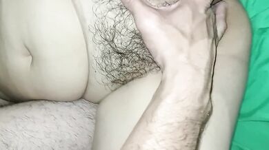 Argentina petite MILF likes being fingering while squirted with hot milk