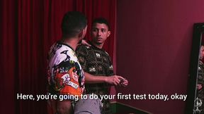 profanus barber shop episodes 3 and 4 (preview) two barbers fuck customers without condoms