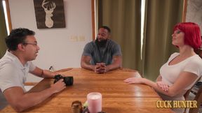 Hot MILF Redhead Wife Samantha Sinz Test a BBC for a Role