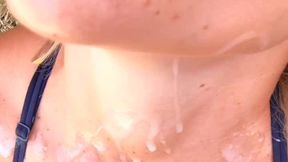 Video shared by @CumSlutLilly @Cum on Tits and #Blonde #MILF #POV gratis nsfw film | Tik.Porn