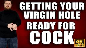 KingMarti: Getting Your Virgin Hole Ready For Cock - 4K UHD 2160p