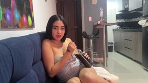 Rich Fucked with My Sexy Latina Stepsister After Arriving From Her Prom.